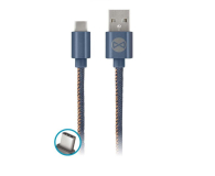 Kabel FOREVER Kabel USB - USB-C 1M jeans